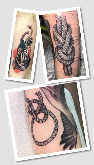 ідеї татуювання мотузка та петля