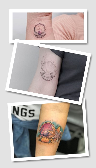 кому підійде тату Ракушка