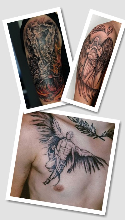 татуювання ангел смерті у Києві