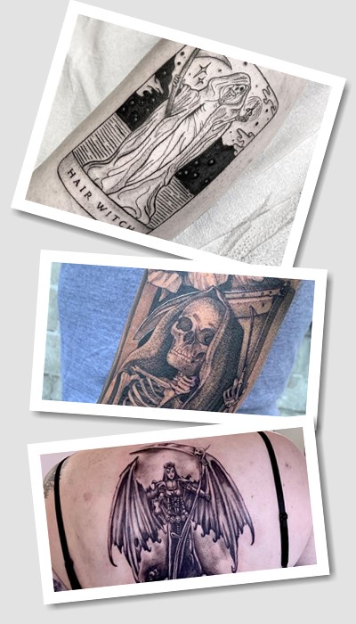 що означає тату ангел смерті