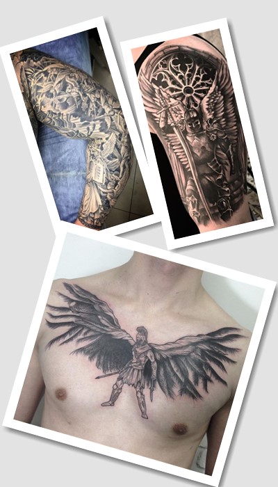 кому підійде татуювання ангел смерті