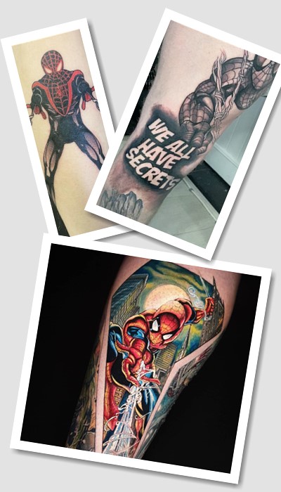 татуювання Спайдермен