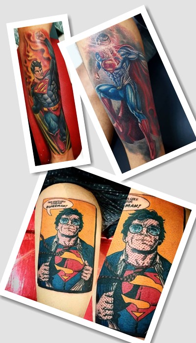 Тату Супермен