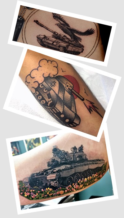 татуювання танк