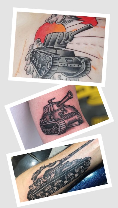 ідеї татуювання танк