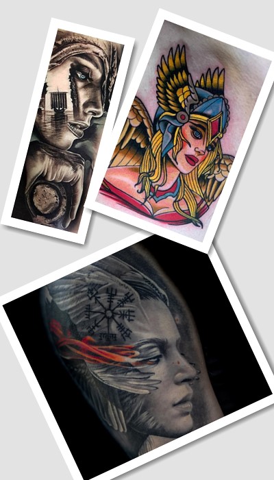 кому підійде тату валькірія