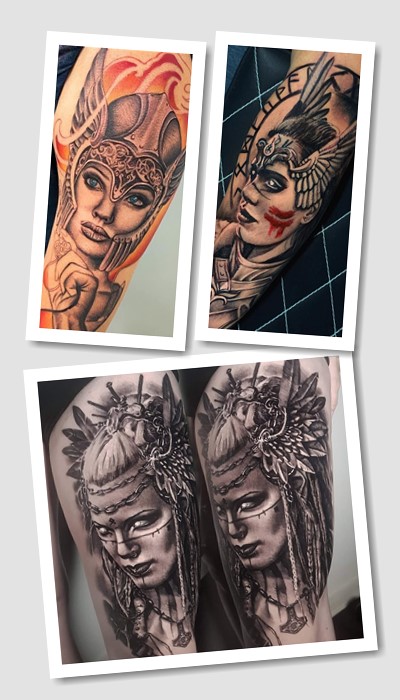 кому підійде татуювання валькірія