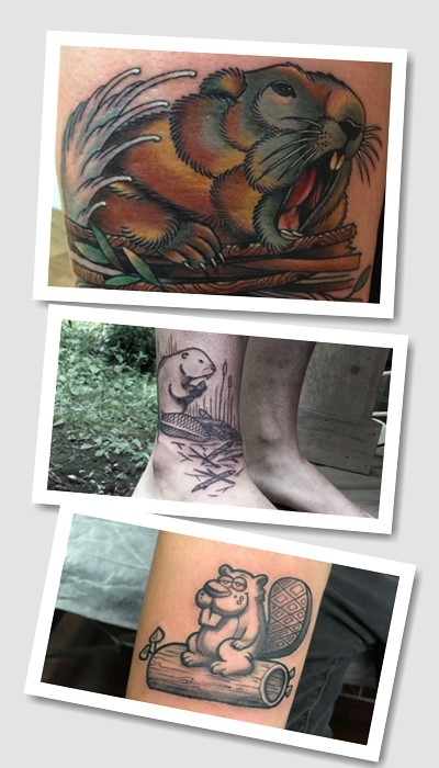 значення татуювання бобер