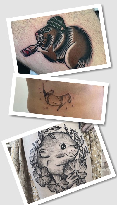 що означає татуювання видра 