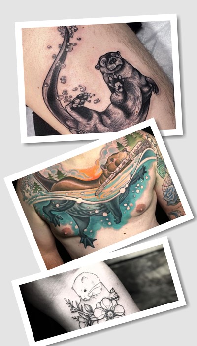 кому підійде тату видра