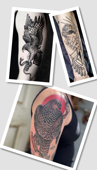 татуювання яструб у Києві