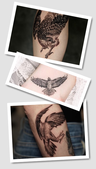 значення татуювання яструб