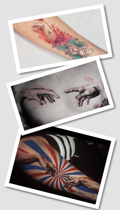 татуювання створення Адама