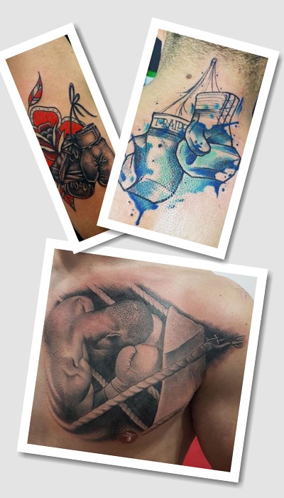 татуювання Боксерські перчатки