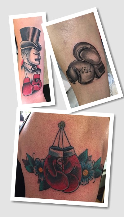 що означає татуювання Боксерські перчатки