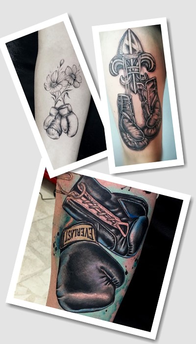 ідеї татуювання Боксерські перчатки