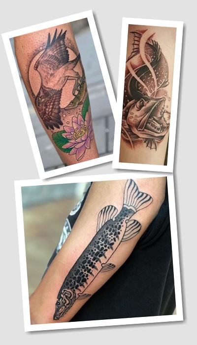 ідеї татуювання Щука