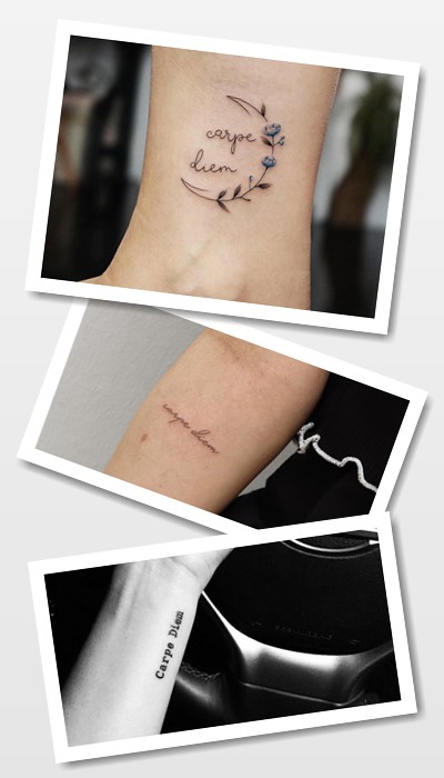 тату Carpe Diem