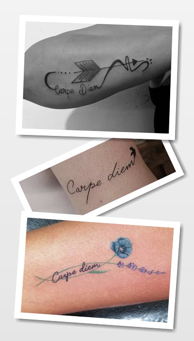 татуювання Carpe Diem у Києві