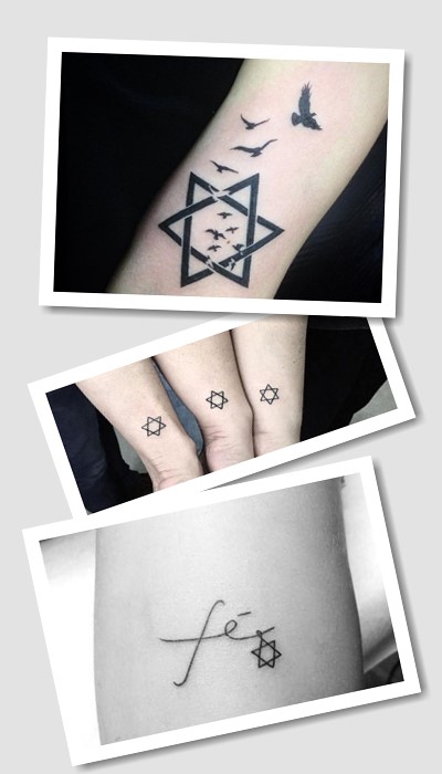 ідеї татуювання Зірка Давида