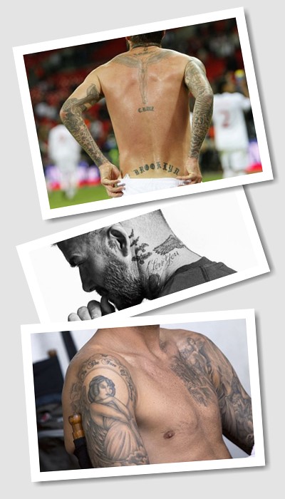 татуювання як у Бекхема