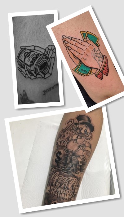 значення тату гроші