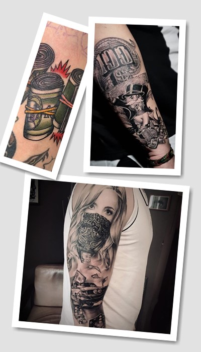 кому підійде татуювання долари