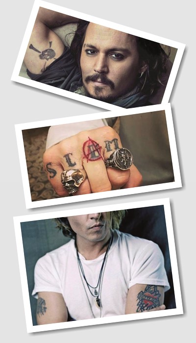 татуювання як у Джонні Деппа