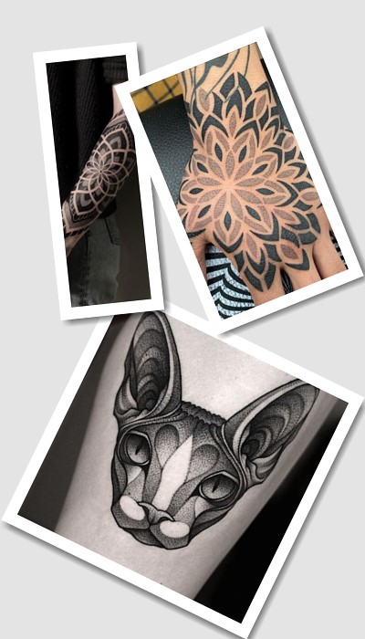 кому підійде дотворк татуювання 