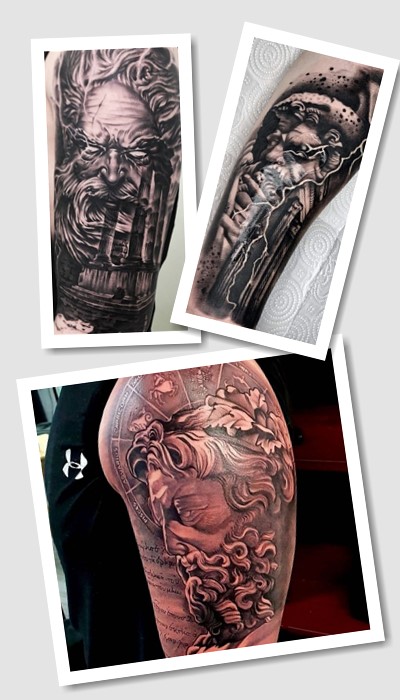 татуювання Зевс