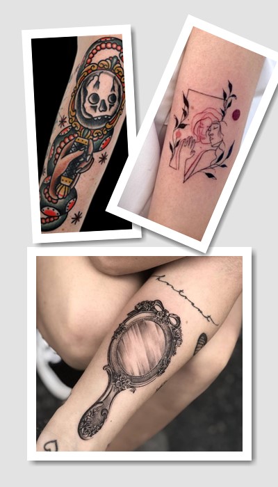 кому підійде тату Дзеркало