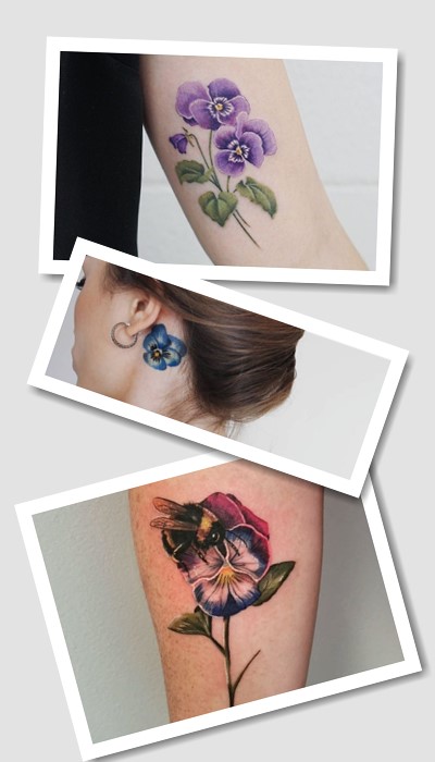 тату Фіалка