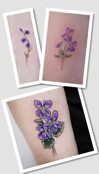що означає татуювання Фіалка