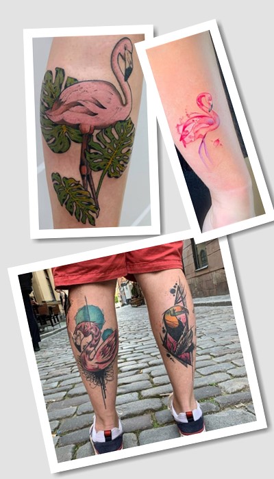 татуювання Фламінго у Києві