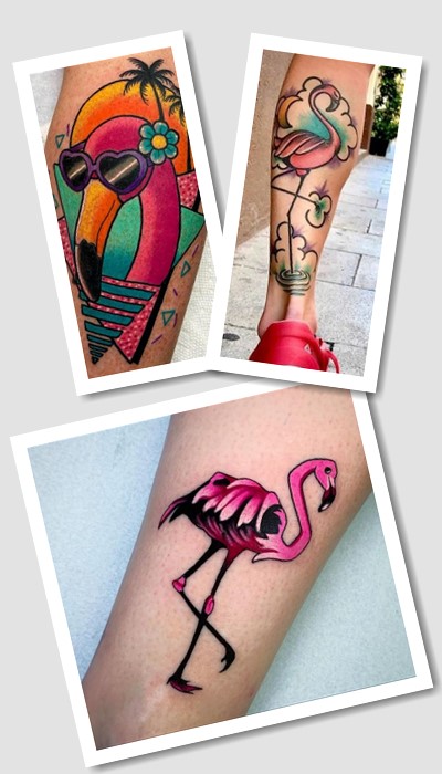 кому підійде тату Фламінго