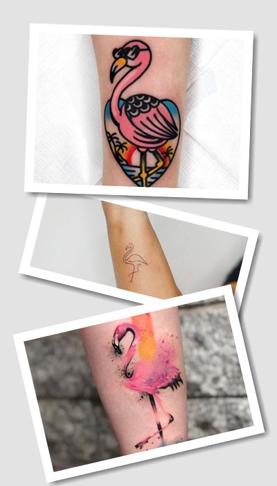 ідеї татуювання Фламінго