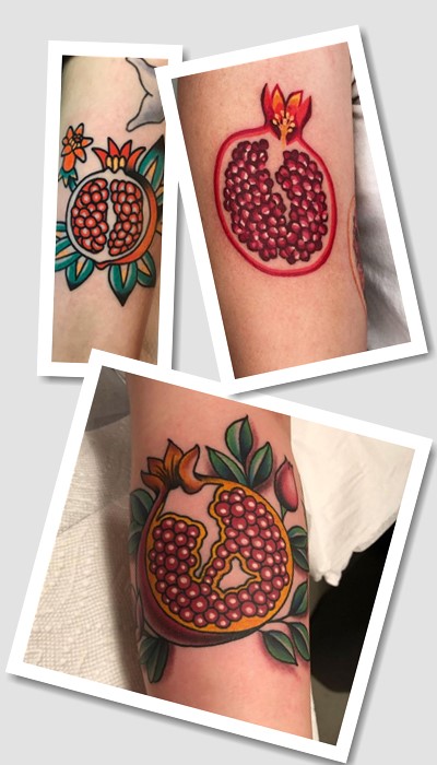 значення татуювання Гранат