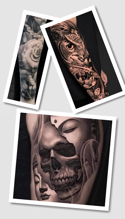блек енд грей татуювання у Києві