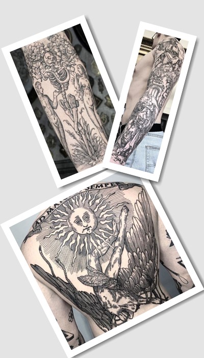 тату гравюра