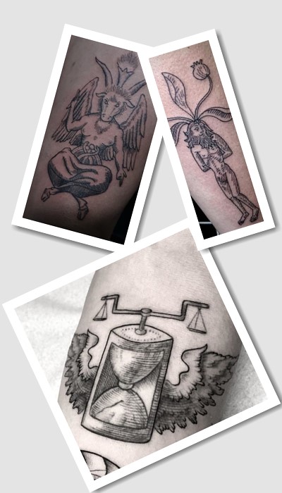 гравюра тату 