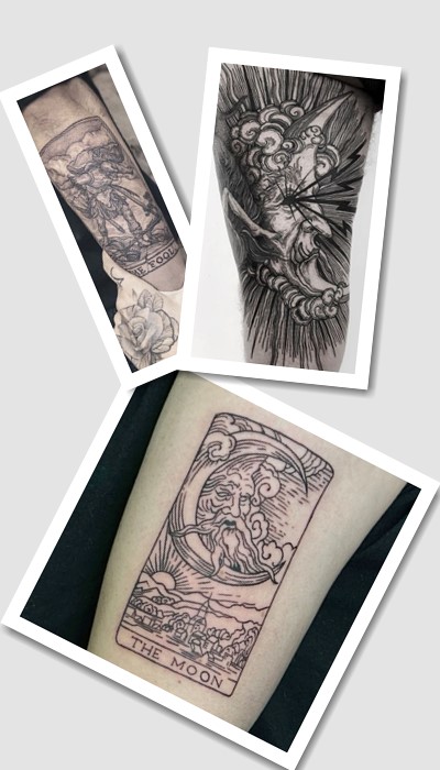 ідеї гравюра татуювань