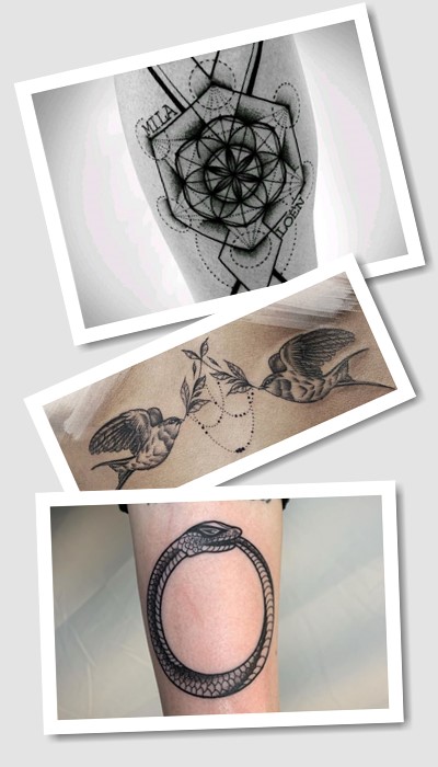 значення тату Символ життя