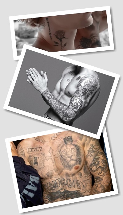 значення татуювань Джастіна Бібера