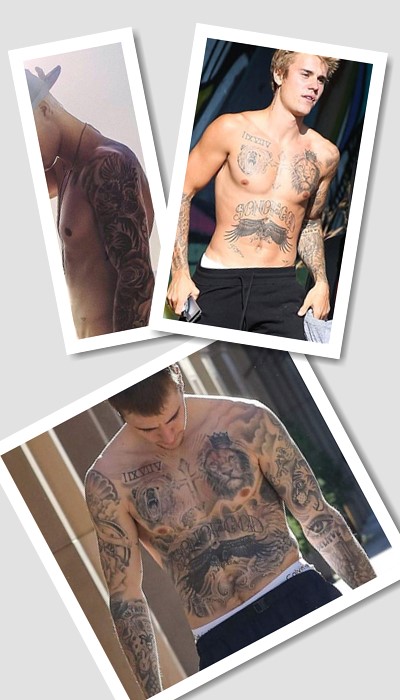 що означають тату Джастіна Бібера