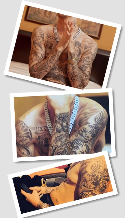 кому підійде татуювання як у Джастіна Бібера