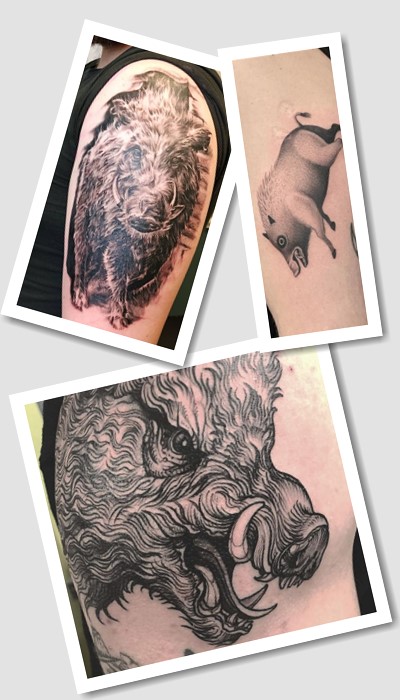 значення тату кабан