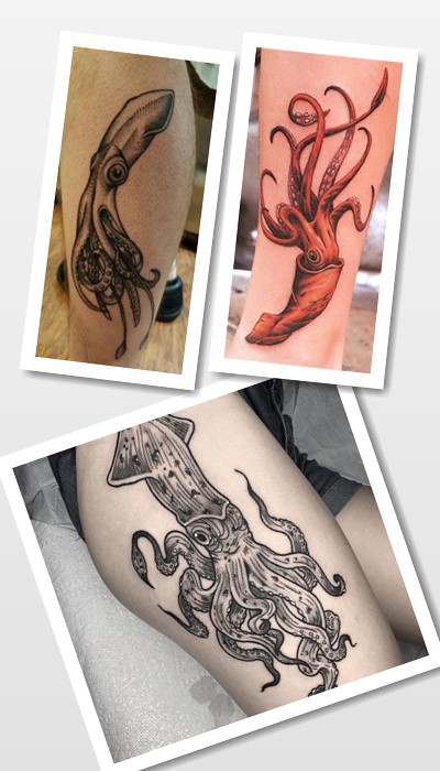 що означає татуювання кальмар