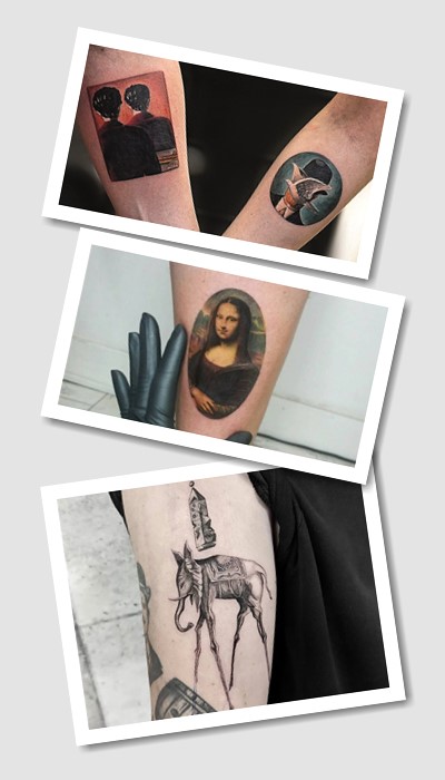 тату картини художників