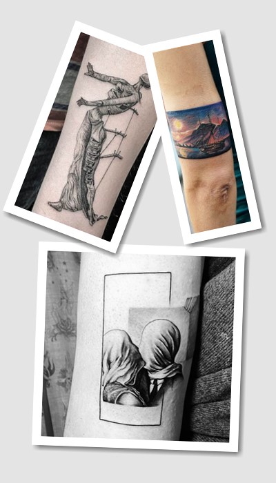 татуювання картини художників у Києві