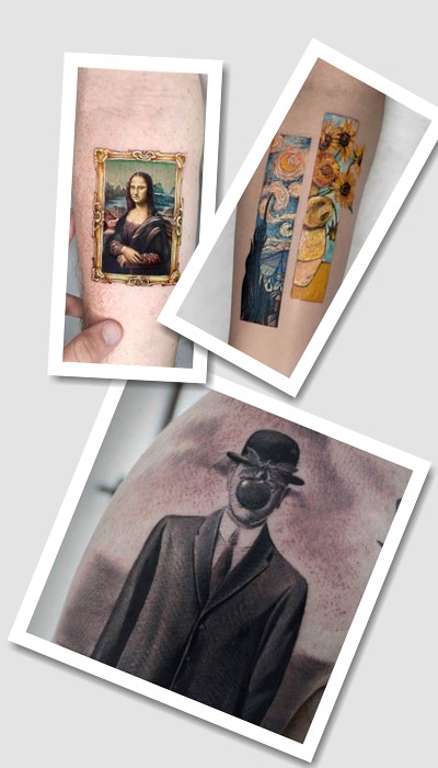 кому підійдуть тату картини художників